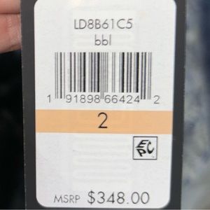 New dress, size 2, too big on me